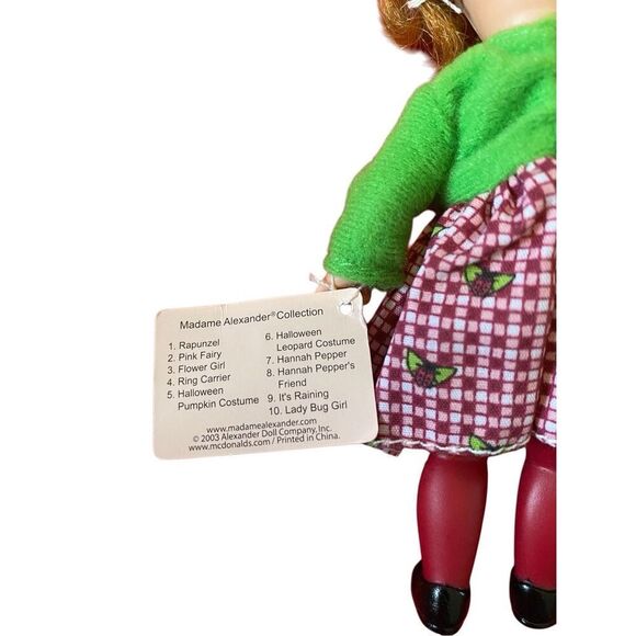 Lady Bug Girl Madame Alexander Mini Collectible Doll Mc Donalds Happy Meal Colle - Picture 5 of 8